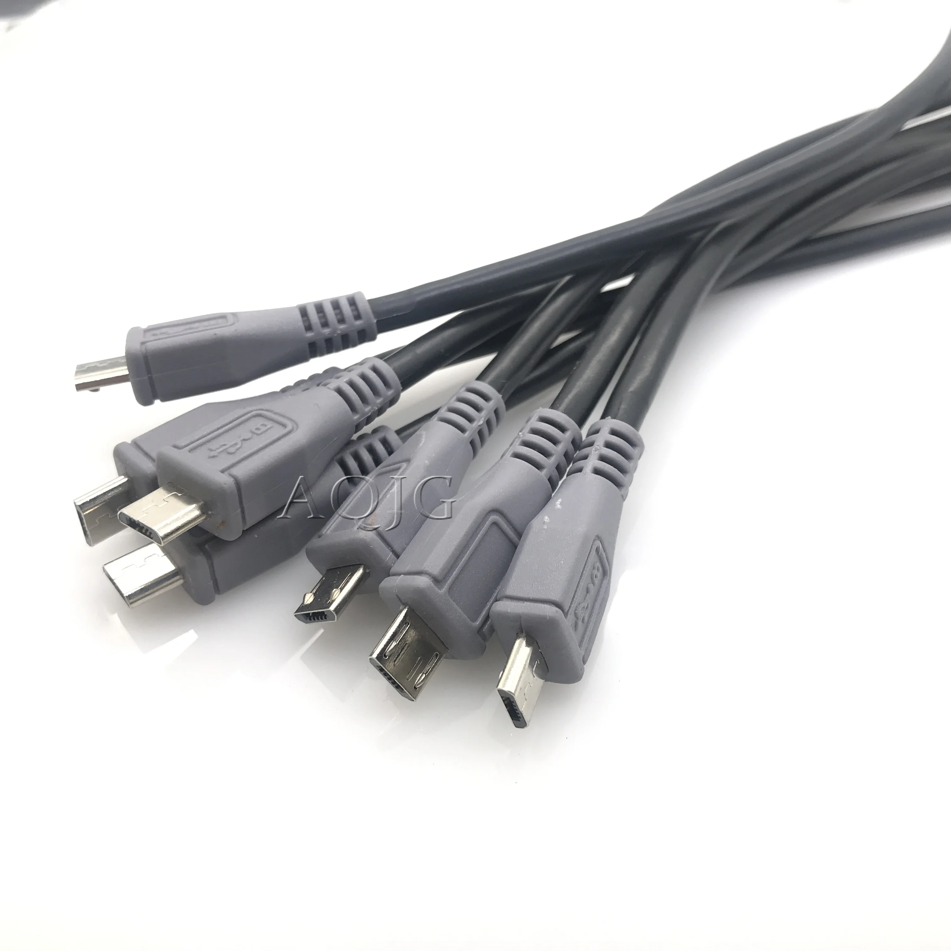 5 Pin Micro USB Male To Micro USB Male OTG Converter Adapter Lead Data Cable Charging Cord For Phone Tablet