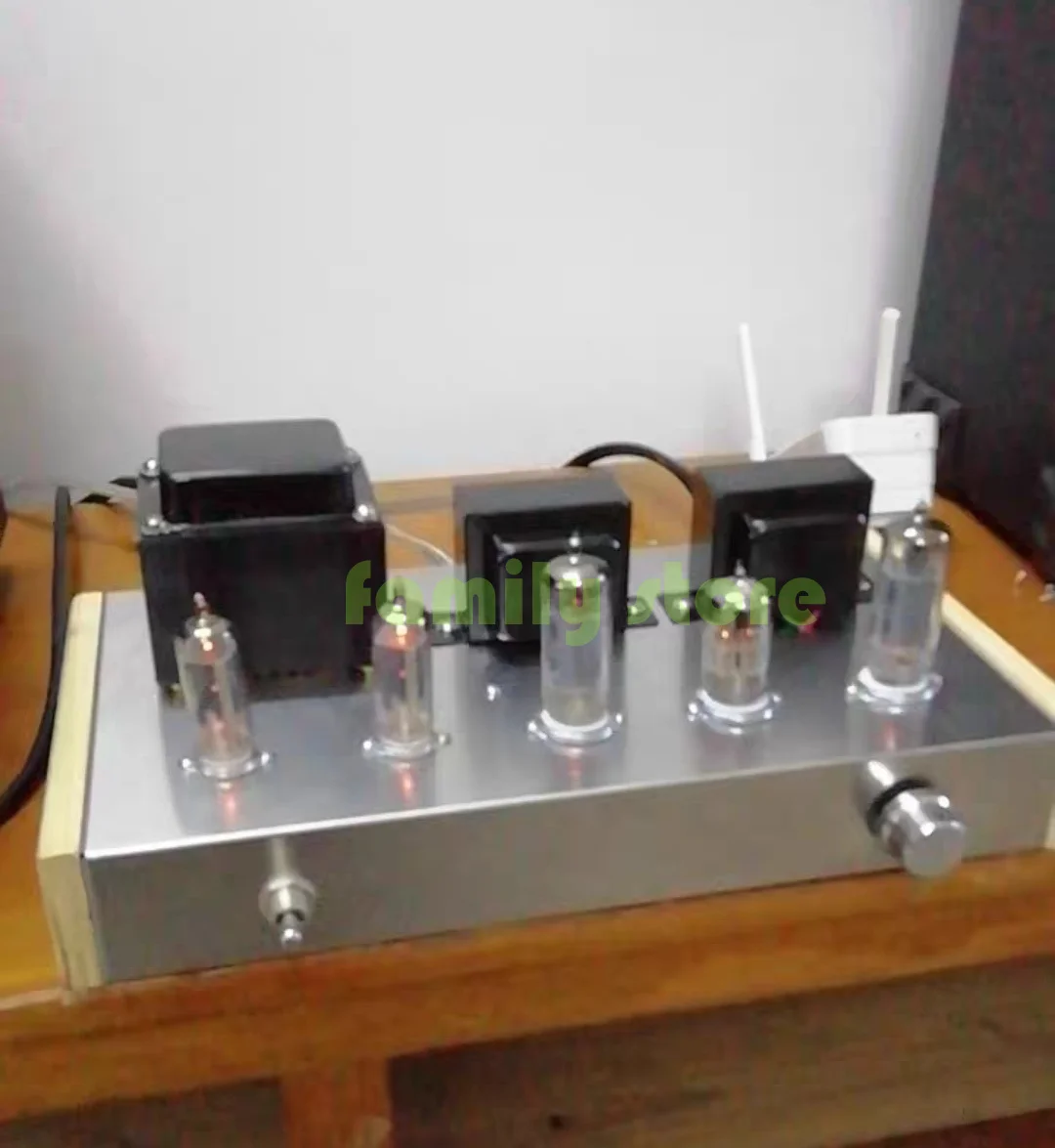 

High-quality 6N2 is pushed into 6P1 tube amplifier, dual 6Z4 tube rectifier, transparent and beautiful silver, high resolution