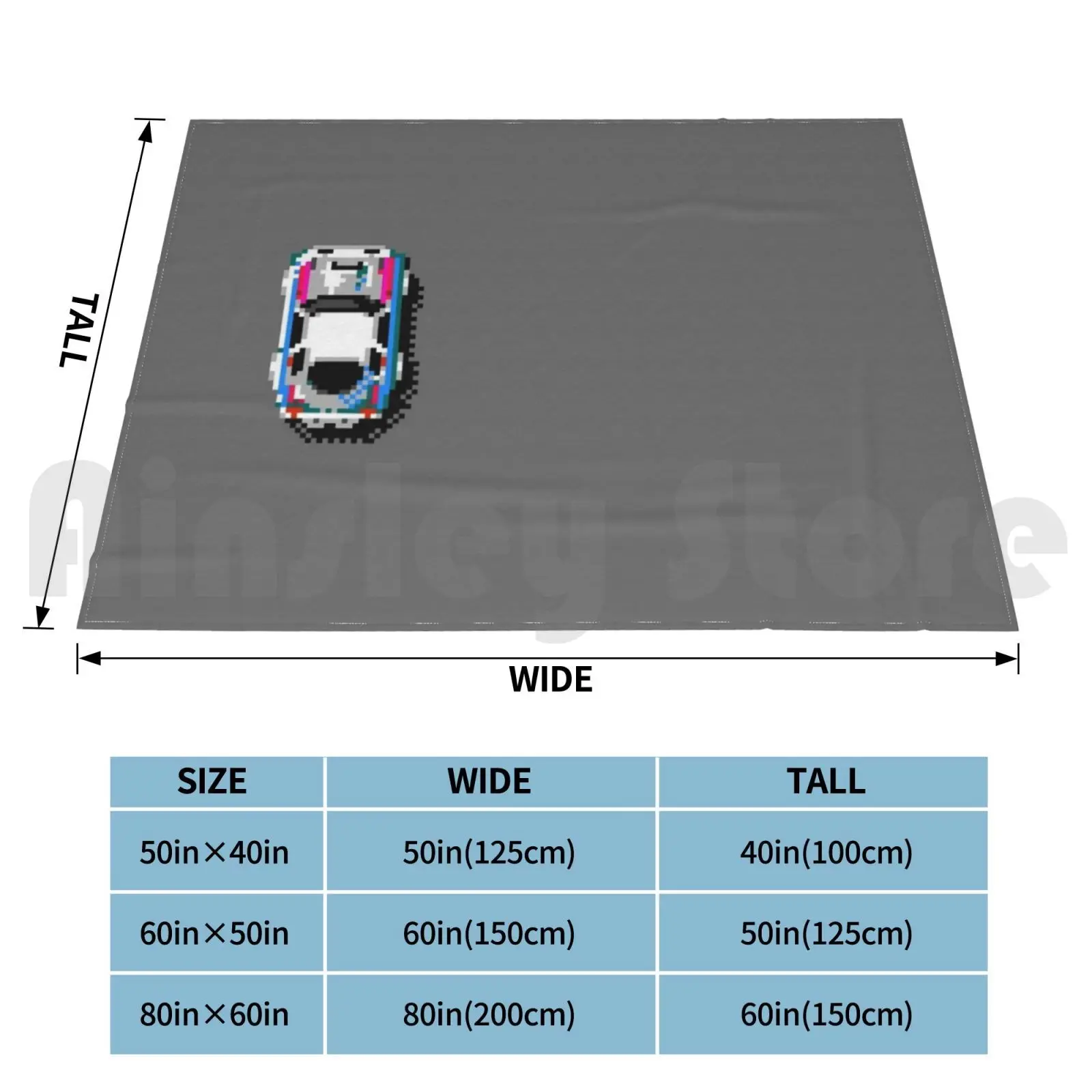 Hunter Car Blanket Fashion Custom Arcade Console James Bond Oo7 Game 8bit Peter Gunn Road Driving Gadgets Oil