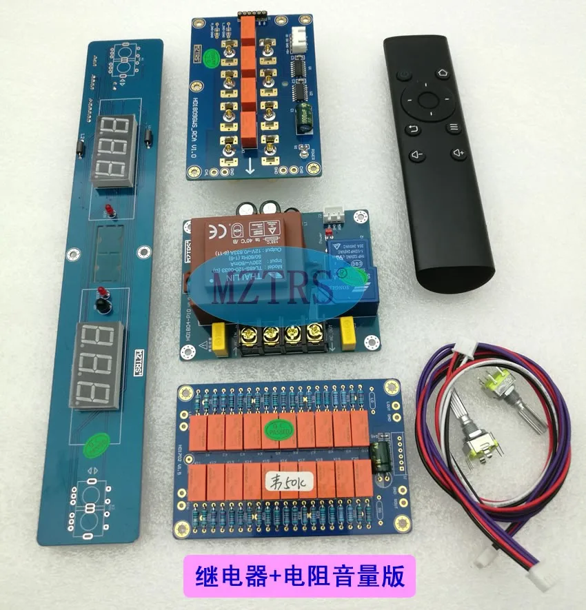 

Relay Resistance, ALPS Potentiometer Volume Control Board 4-way Input Switching