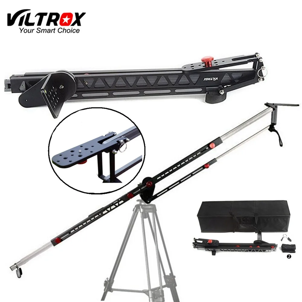 

Viltrox YB-3M 3m Professional Extendable Aluminum Alloy Strong Camera Video Crane Jib Arm Stabilizer for Canon Nikon Sony DSLR