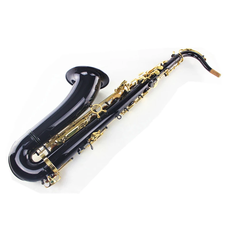 France Tenor Saxophone  Black R54  Sax B Flat Top Musical Instrument Saxe Wear-resistant Black Nickel Gold Professional Sax