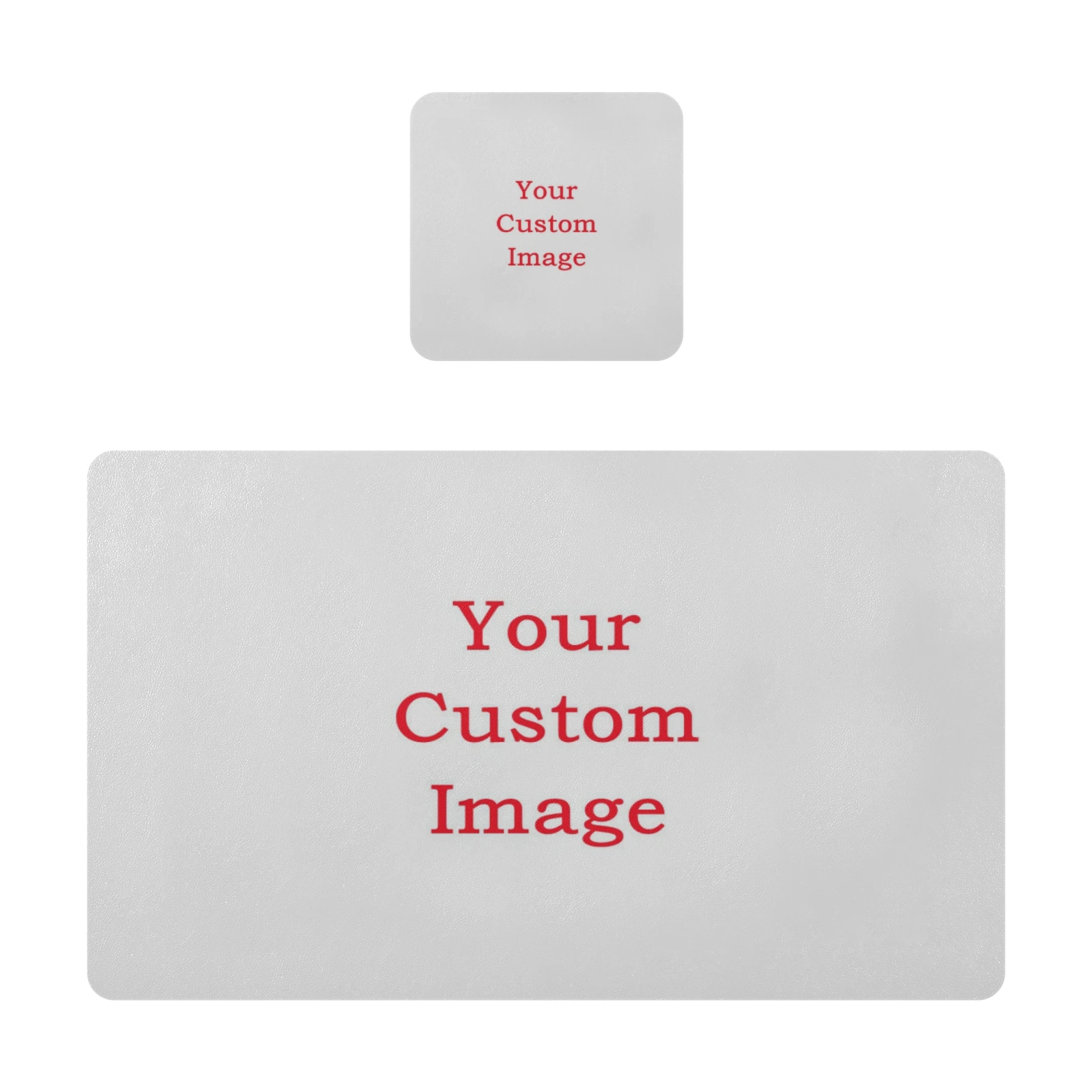 Custom Waterproof PVC Placemats Antifouling Thermal Insulation Dining Table Mat Set Kitchen Bowl Coaster Non-slip Tableware Pad