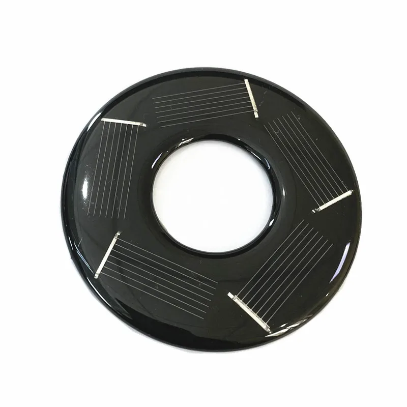 Solar Power 2.5V 80mA DIY Mini Mono Solar Cell Module Circle Round Solar Panel Epoxy Board