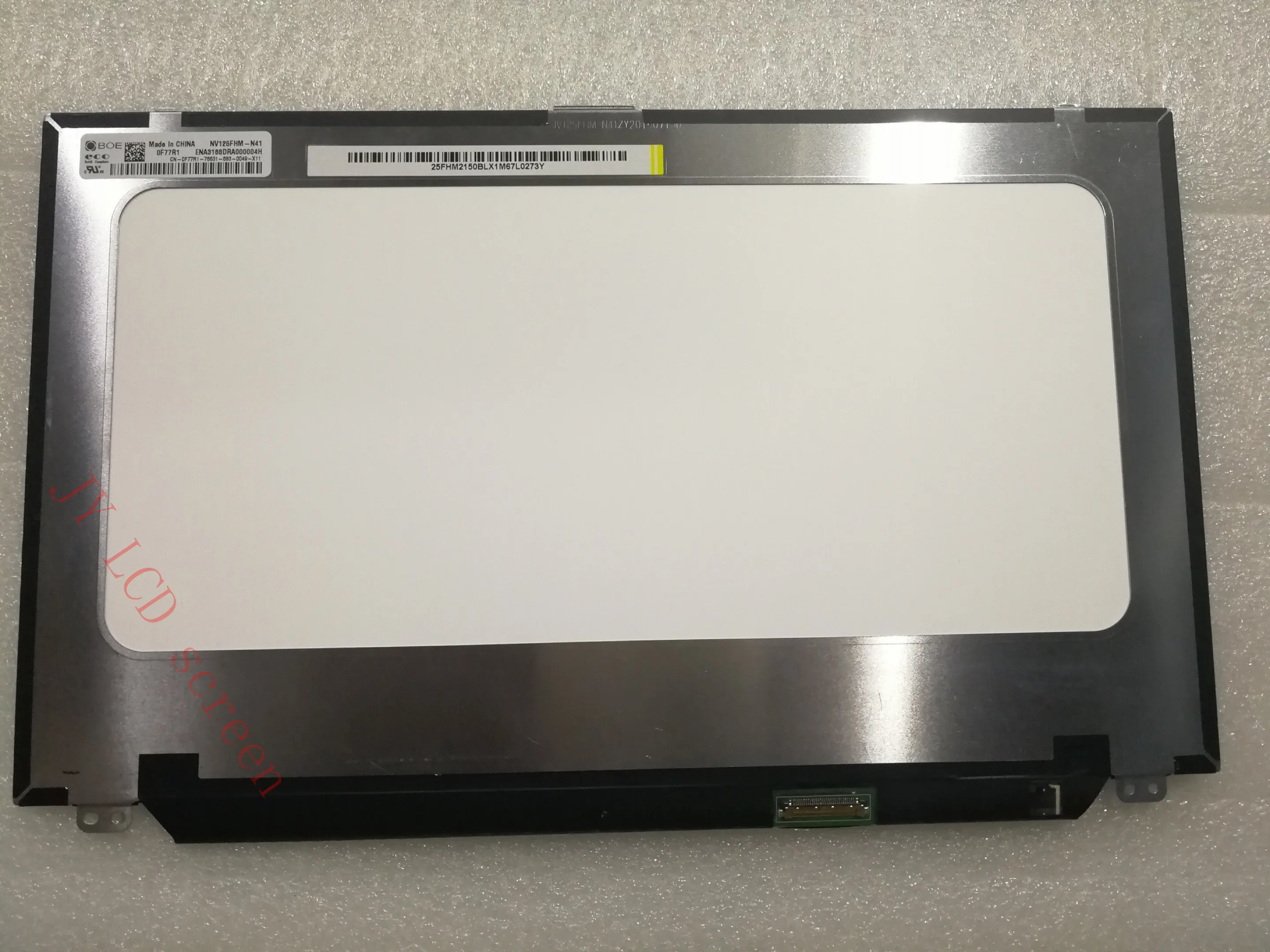 12.5 inch LCD LED Screen display panel HD 30 PINS NT125WHM-N42 NV125FHM-N41 LP125WF4-SPF1 B125HAN02.3 M125NWR1 B125XTN01.0