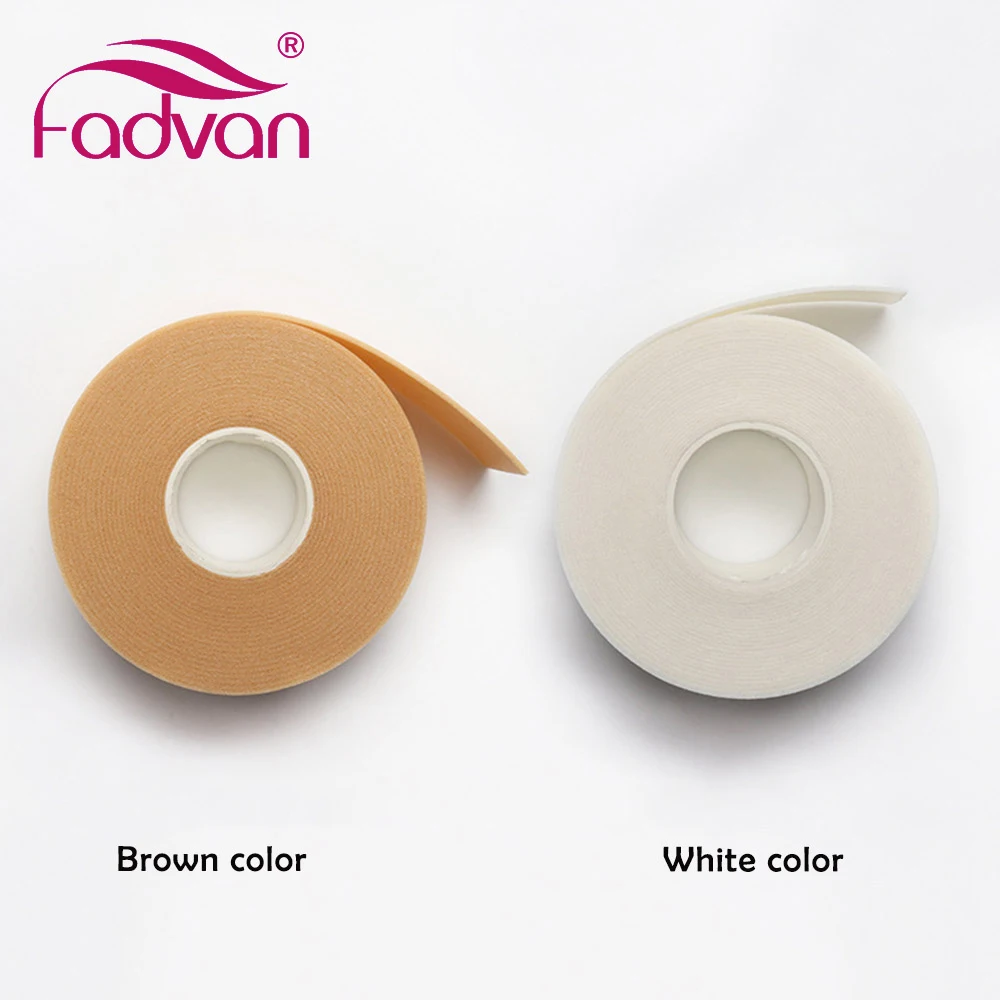 Fadvan Eyelash Extension Tools Eye Pads White/Brown Foam Under Eye Patches for False Lashes Grafting