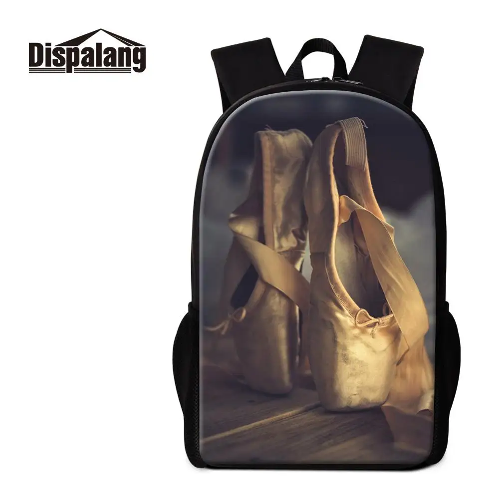 Girl's Schoolbag High Quality High Quality Printed 16 inch Knapsack Many Brand Ballet Photo Rucksack Female Backpacks for Lady