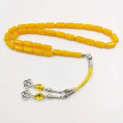 Resin tasbih 33 beads Gift for Eid al-Adha Metal Trabzon and Insect Resin tassel real Animal Ants bracelet Misbaha