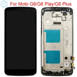 G6 LCD For Motorola G6 Play Display With Frame 5.9