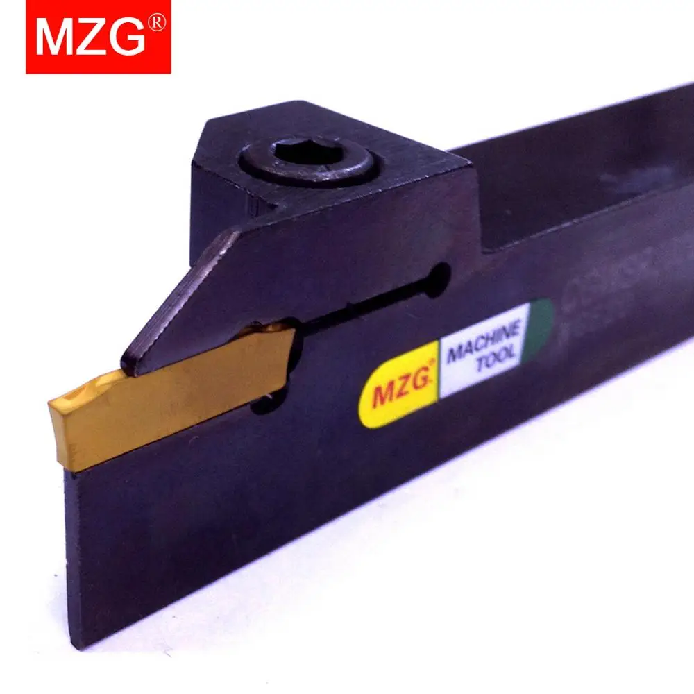 MZG CGWSR 16 20 25 mm CNC Lathe Machining External Cutting WGE Insert Toolholder Groove Processing Cutter Parting Grooving Tools