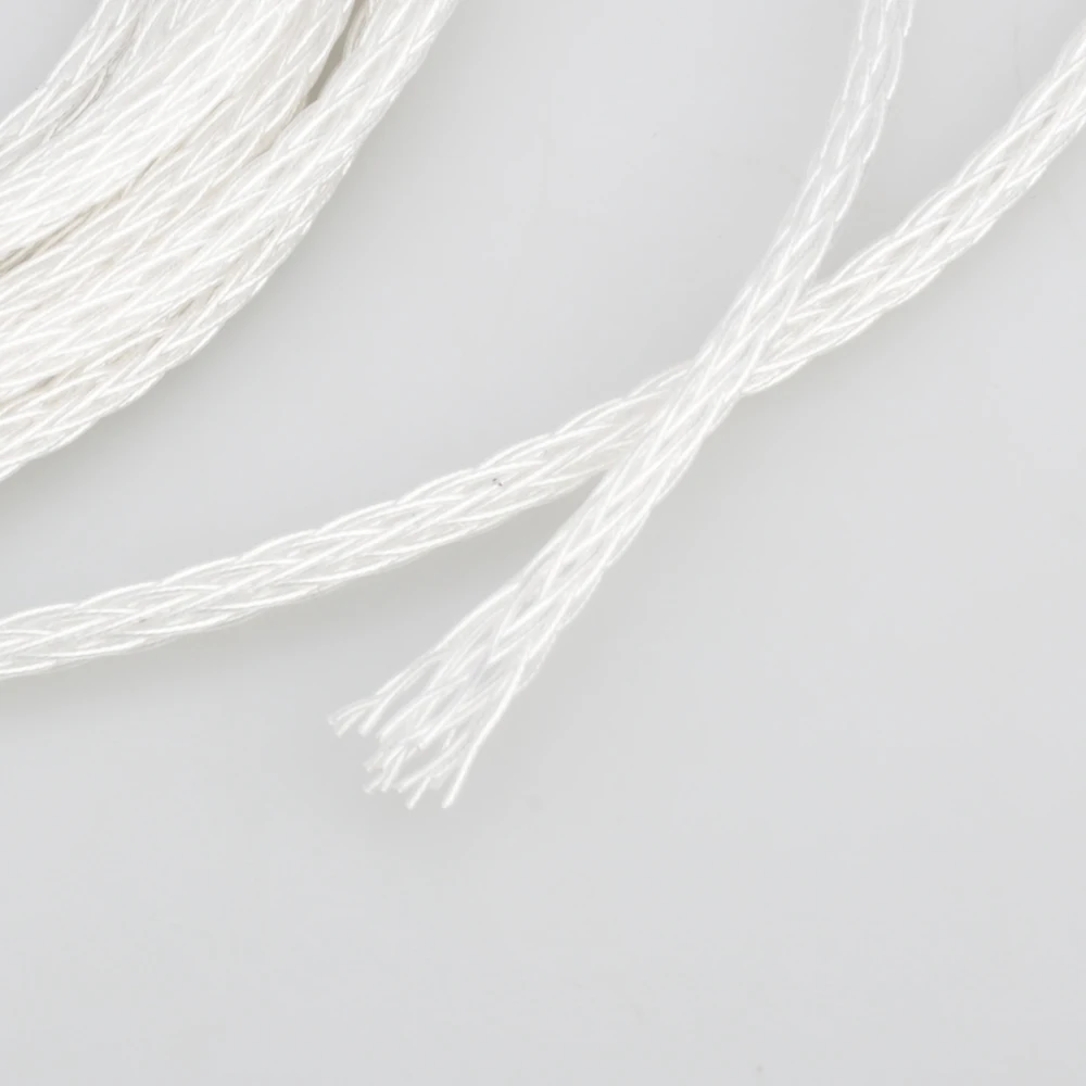 Wysokiej jakości Audiocrast 1607AG 16 rdzeni posrebrzane 6N OCC drut kabel do DIY kabel słuchawek Upgrade przewód naprawczy