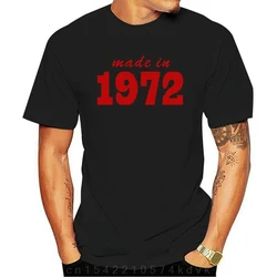 Made In 1972 19XX FUNNY PRINTED MENS T-SHIRT JOKE Gift TOP MENCASUAL PRINTED T SHIRT