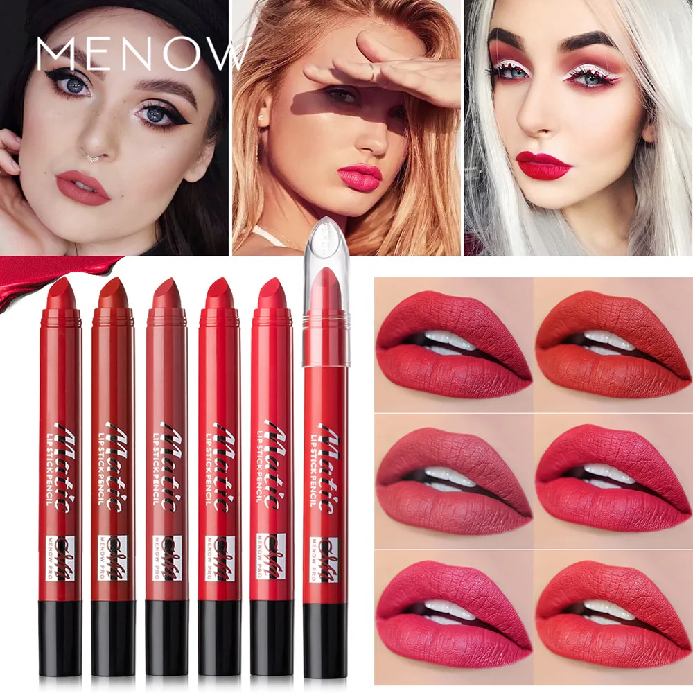 Menow Lipstick Pen Shopee Supply Matte Lippenstift Nieuwe Make Up Lipstick Matte Waterdichte/Waterbestendig Moisturizer