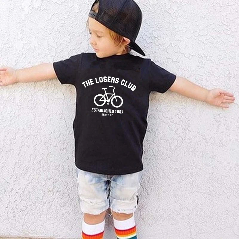 Toddler Child Summer Short Sleeve T-Shirt Kids Cotton White Black T Shirts For Baby Boy TShirt Girl Tops Tee