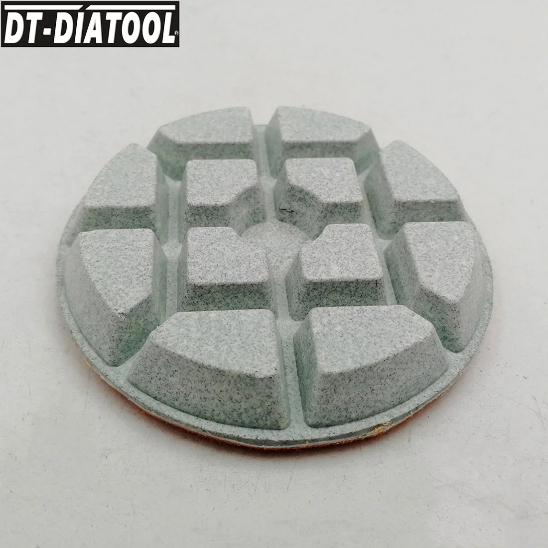 DT-DIATOOL 3 pz/set grana #100 tamponi per lucidatura per calcestruzzo con legante in resina diamantata dischi abrasivi per pavimento in cemento cemento Dia 80mm/3 pollici