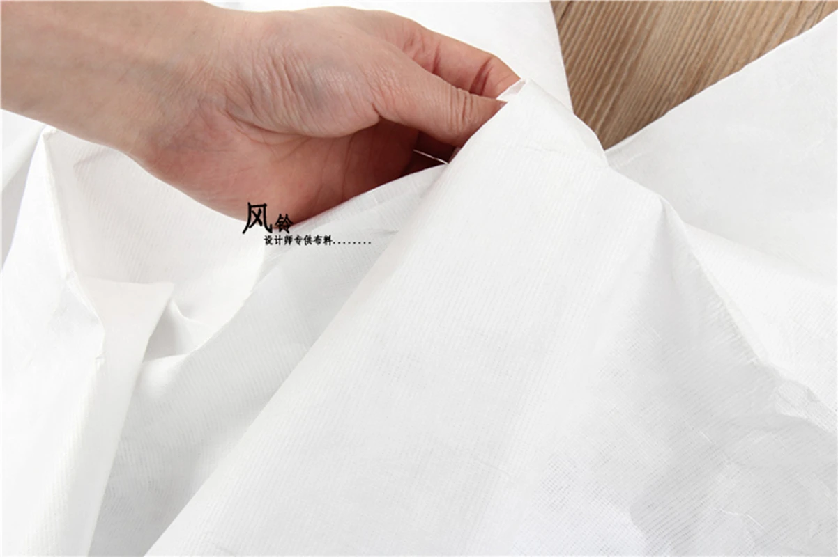 Thin DuPont Tyvek Paper White DIY Sewing Purse Bags Creative Handicrafts Decor Graffiti Fashion Coat Clothes Designer Fabric