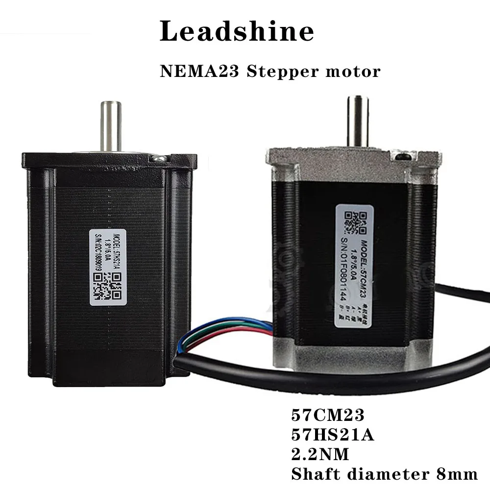 Leadshine Nema23 stepper motor 57CM23/57HS21A 2 phase 2.2 5A stepper motor for 3D printer CNC engraving and milling machine