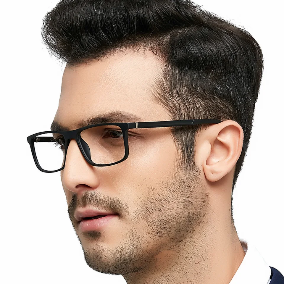 Men's Blue Light Blocking TR90 Computer Glasses