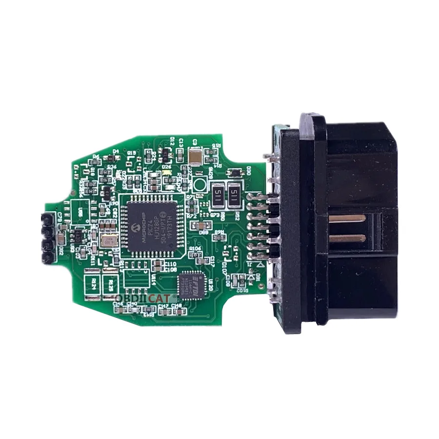 A++ Quality Newest V2.3.8 OBD2 Code Reader ELS27 FORScan Works Green PCB FTDI Chip+PIC24HJ128GP Best quality