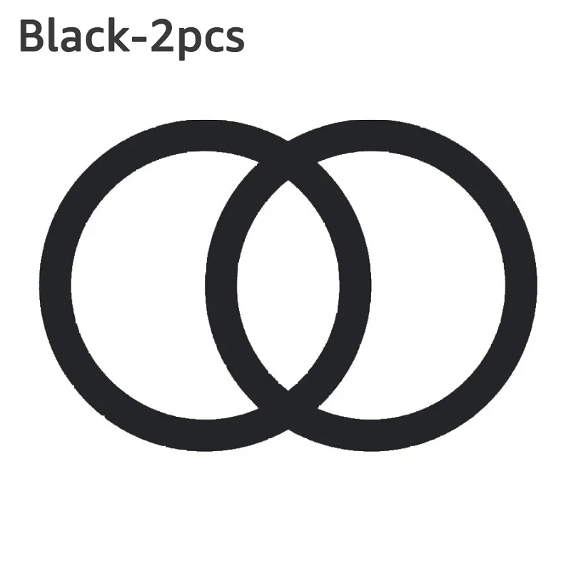2er-Pack für Magsafe Magnetplatte Ring Universeller Metallaufkleber Unterstützt Kabelloses Laden Metallplatte für Magnet-Autohalterung