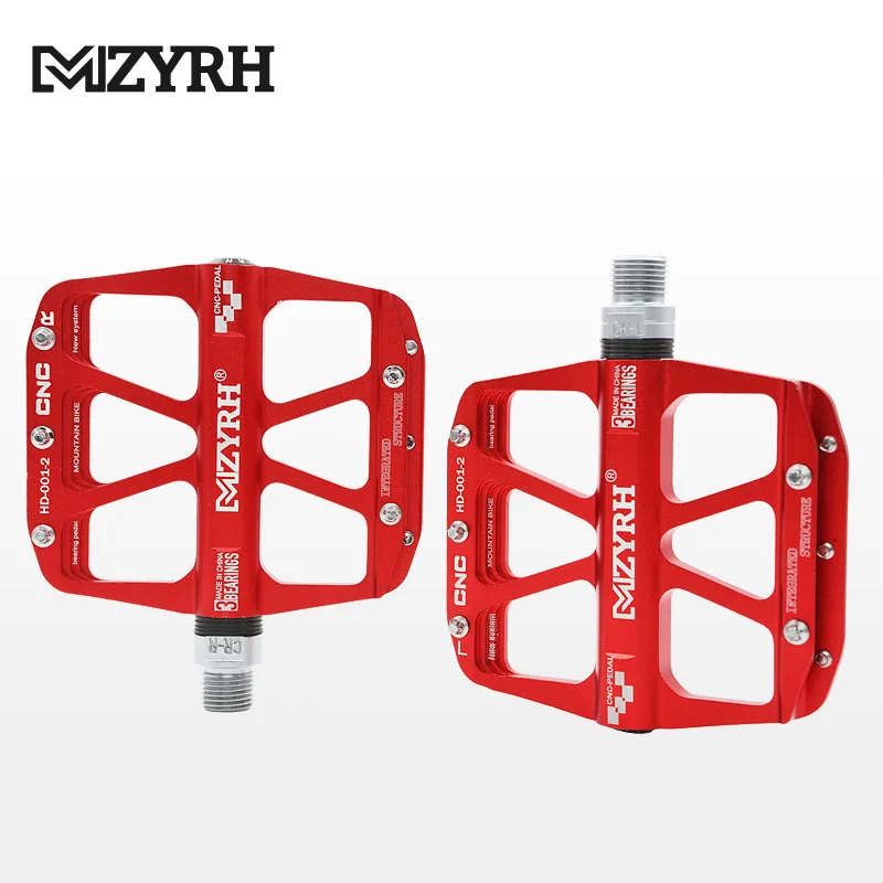 Bicycle Pedal Non-Slip MTB Pedals Aluminum Alloy Flat  Applicable Waterproof Bike Accessories