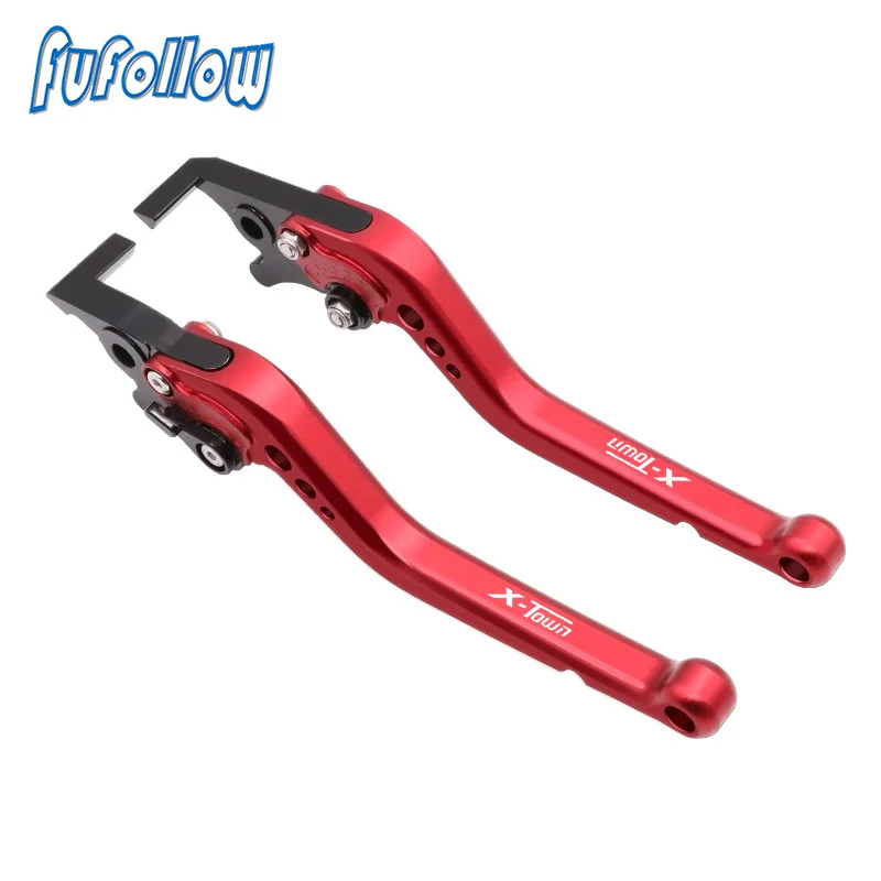 Brakes Levers For KYMCO X-TOWN xtown 125i 300i X TOWN Motorcycle Accessories CNC Adjustable Brake Clutch Lever With logo X-TOWN