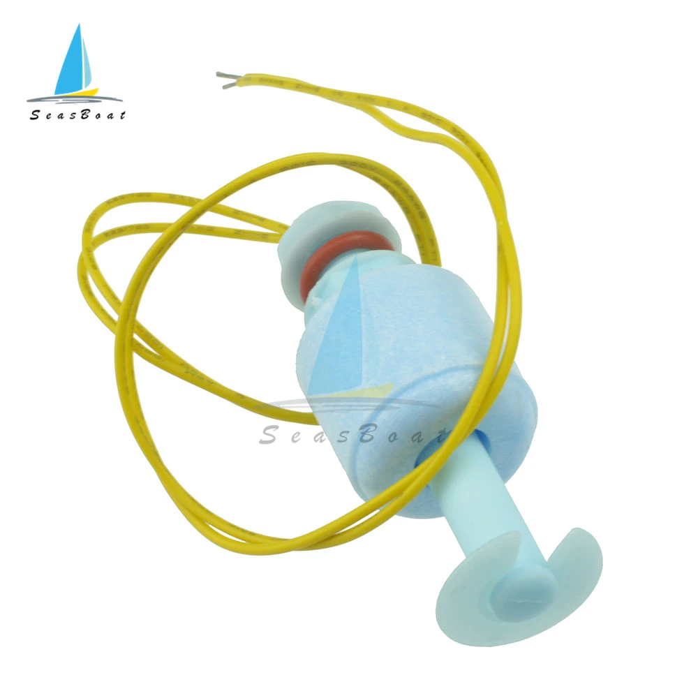 52mm PP Liquid Water Level Sensor Horizontal Float Switch Down Flow Measuring Instruments Tools