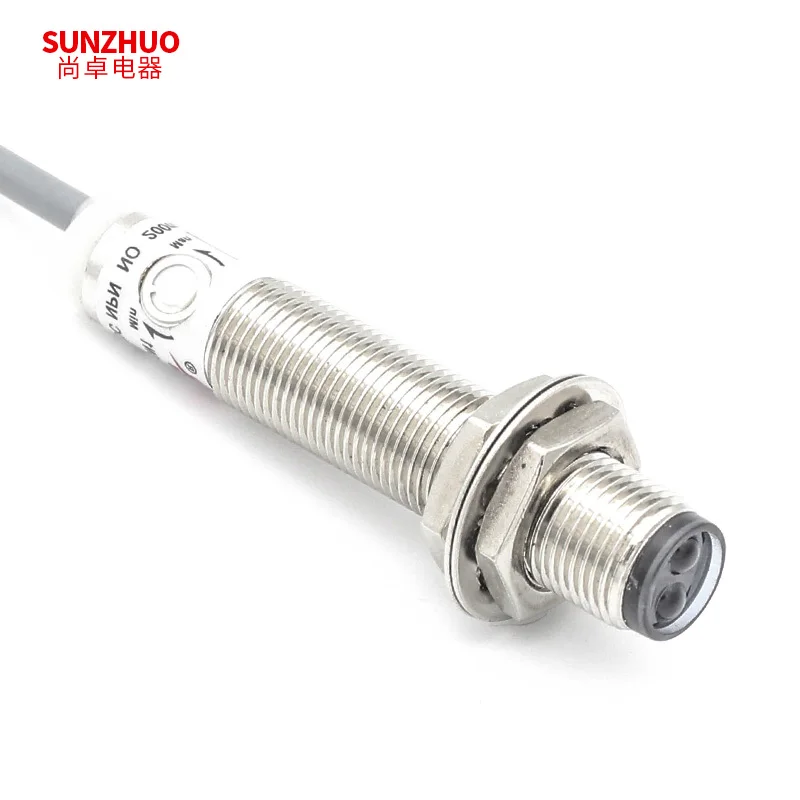 M12 Diffuse Reflection Photoelectric Switch Infrared Sensor Sensor E3FJ-DS15C1 Three-wire NPN Normally Open 24V