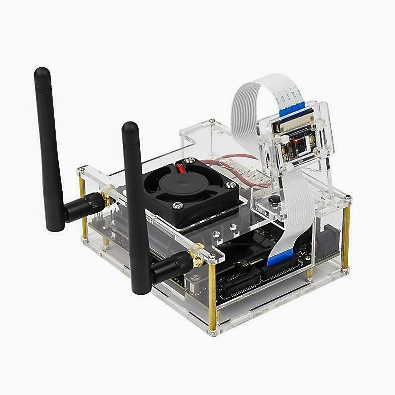 Capa protetora acrílica NVIDIA Jetson Nano Board compatível com A02/B01