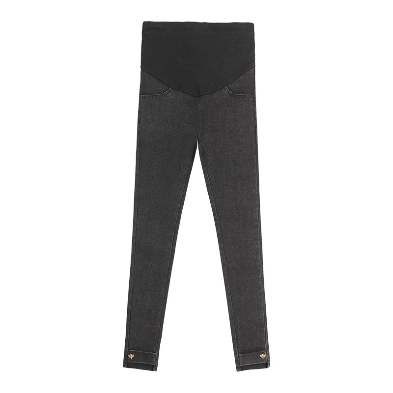 Jean Slim pour femmes, pantalon de grossesse, élastique, décontracté, poches, Slim, mode