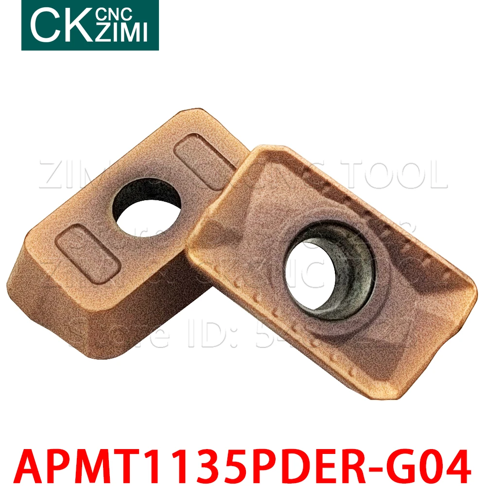 APMT1135PDER-G04 BP1025 APMT 1135 inserti in metallo duro inserti di fresatura utensili tornio per metallo CNC utensili indicizzabili per acciaio inossidabile