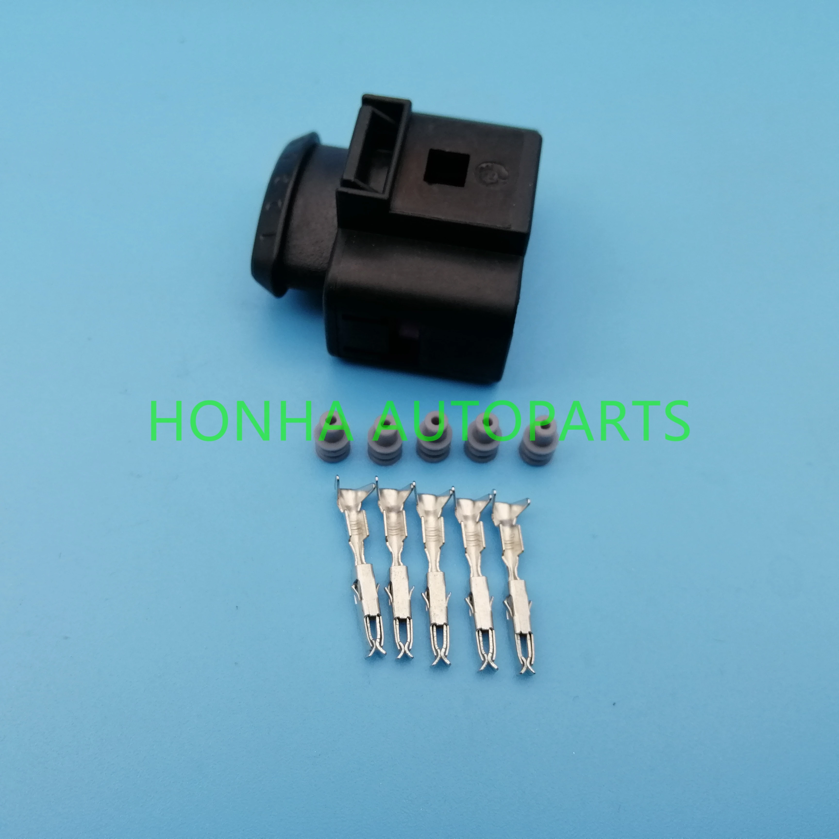 5 pcs 5 pin 1.5mm waterproof female wiring connector 1J0973705 aviation automobile electrical connectors 1J0 973 705