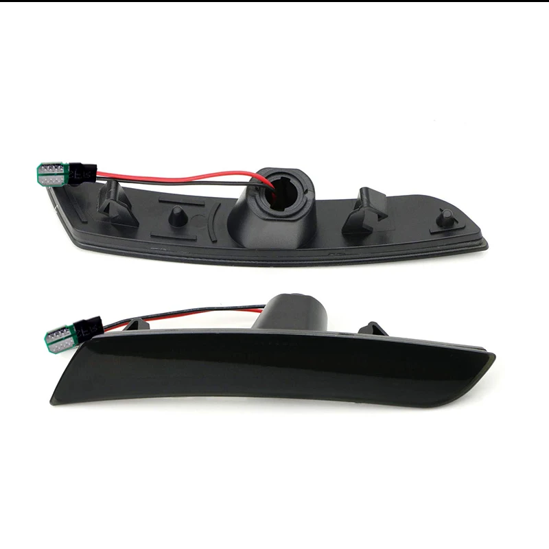 Smoked Lens Front Rear LED Side Fender Marker Lamp Assembly Parking Lights For Chevrolet Chevy Camaro 2016 2017 2018 2019