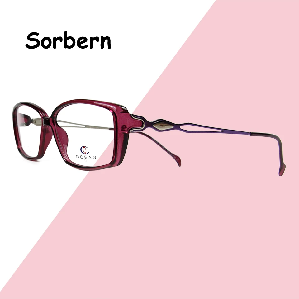 

Chic Lightweight Tr90 Square Glasses Frames Women Trending Transparent Myopia Optical Glasses Eyewear Frame Spring Hinge