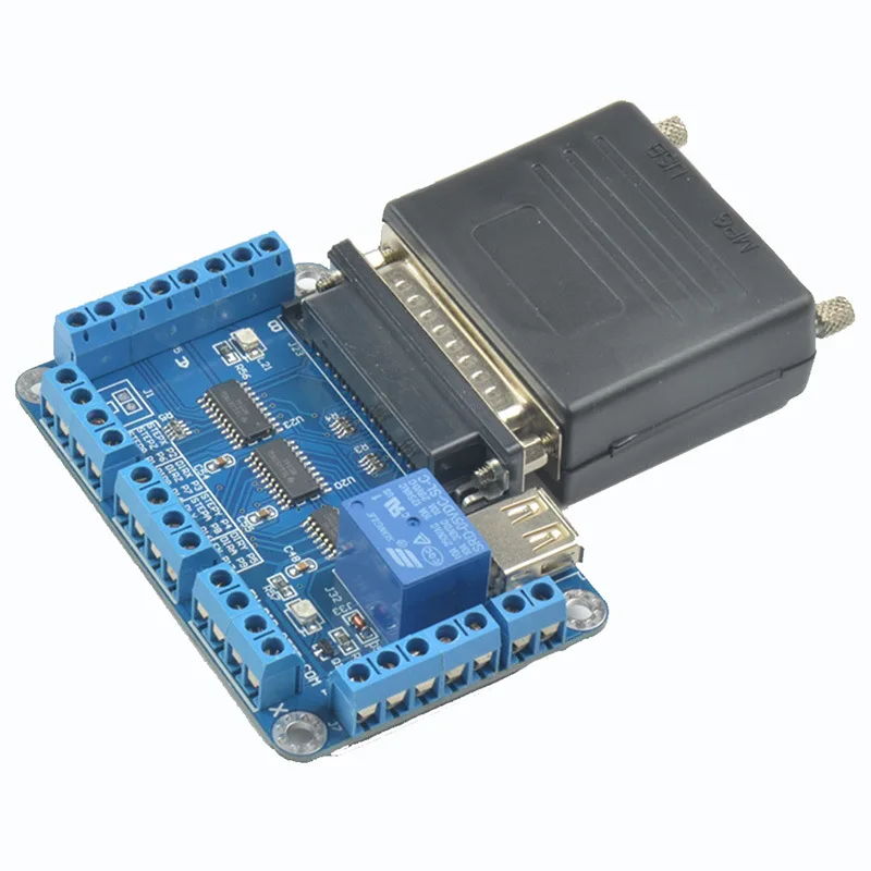 MACH3 USB CNC interface board USB to parallel port Motion control board Analog parallel port