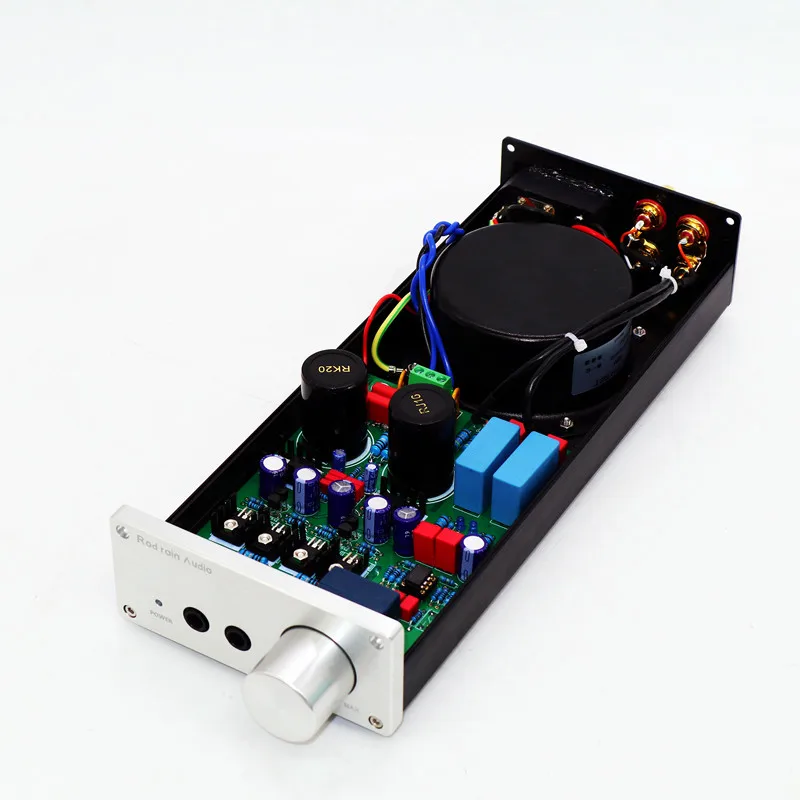 copy lehmann circuit diagram E-01 Audio stereo Headphone amplifier Dual headphone output preamplifier