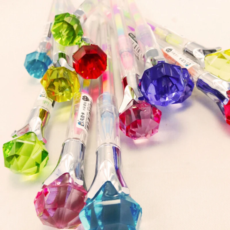 Гелевая ручка с алмазным рисунком, 6 цветов в 1, 2 шт.