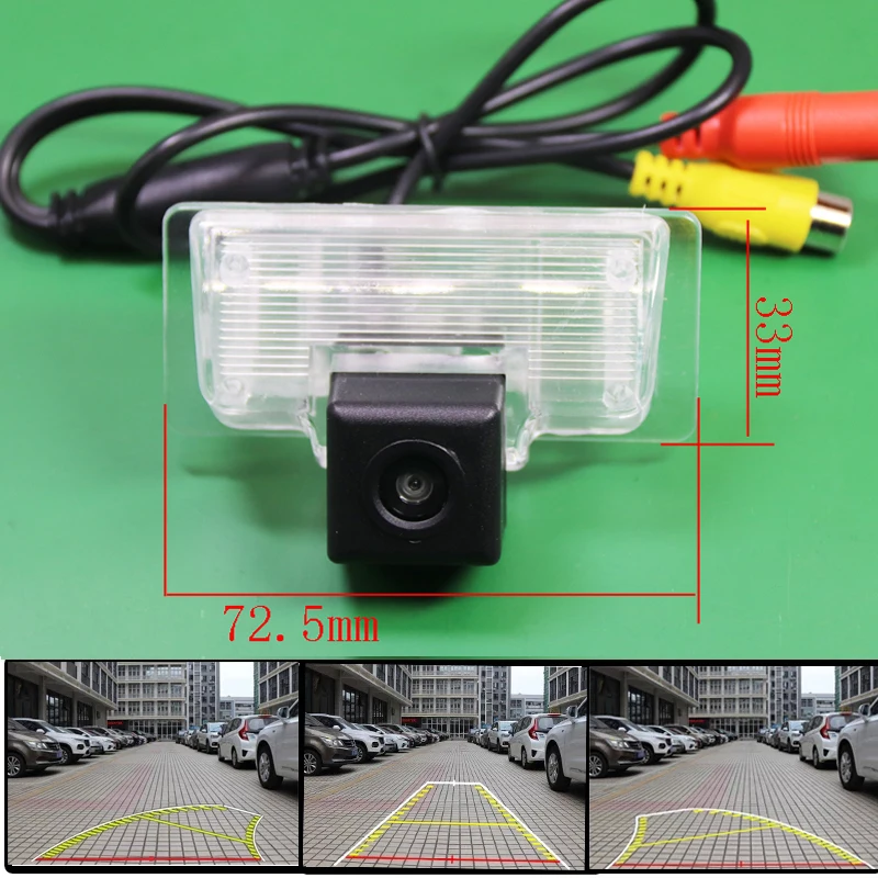 

HD Dynamic Trajectory Tracking Car Rearview Camera For Nissan Xterra N50 Sylphy Almera G11 B17 Pulsar Sentra Parking Accessories