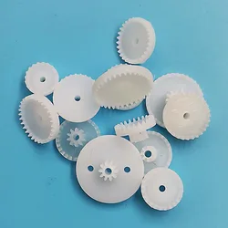 Special Mixed 13pcs Double-deck Crown Gear Bag Selection of 11 Crown Teeth Small DIY Drive Plastic Parts MIX13