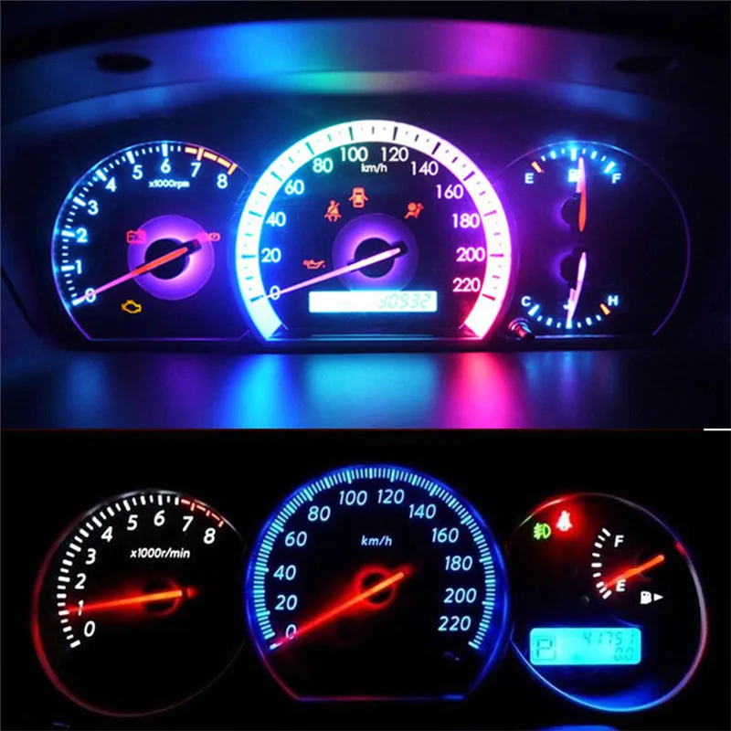 10-Pack T3 COB LED Green Dashboard Bulbs – 12V For Gauges, Maps & Globes