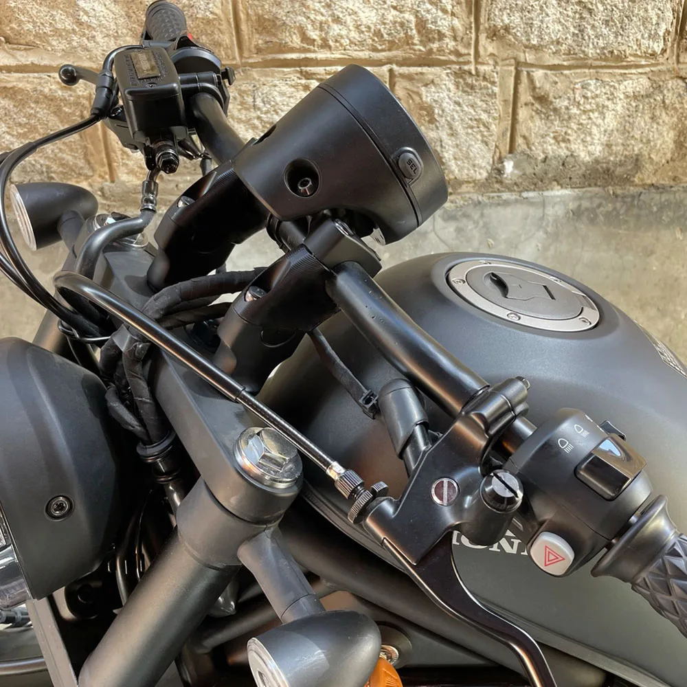 Handlebar Riser Kit For Honda Rebel 500 300 CMX500 Rebel500 CMX300 Rebel300 Pit Dirt Bike Heavy Duty