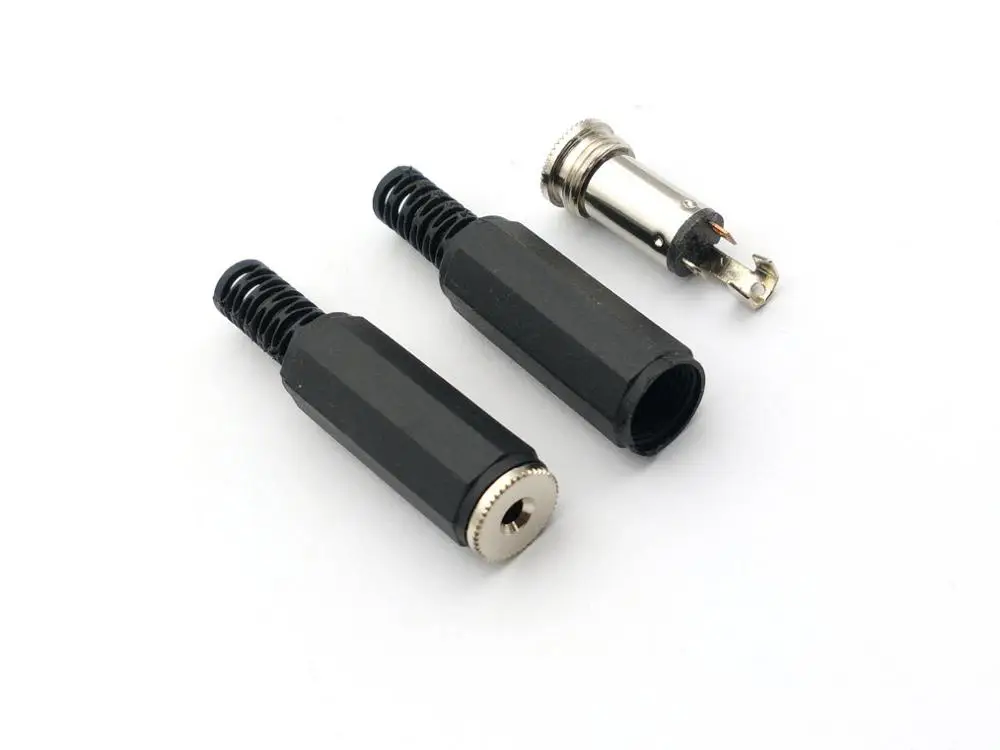 5pcs 2.5mm Stereo  Female Jack Socket Connector