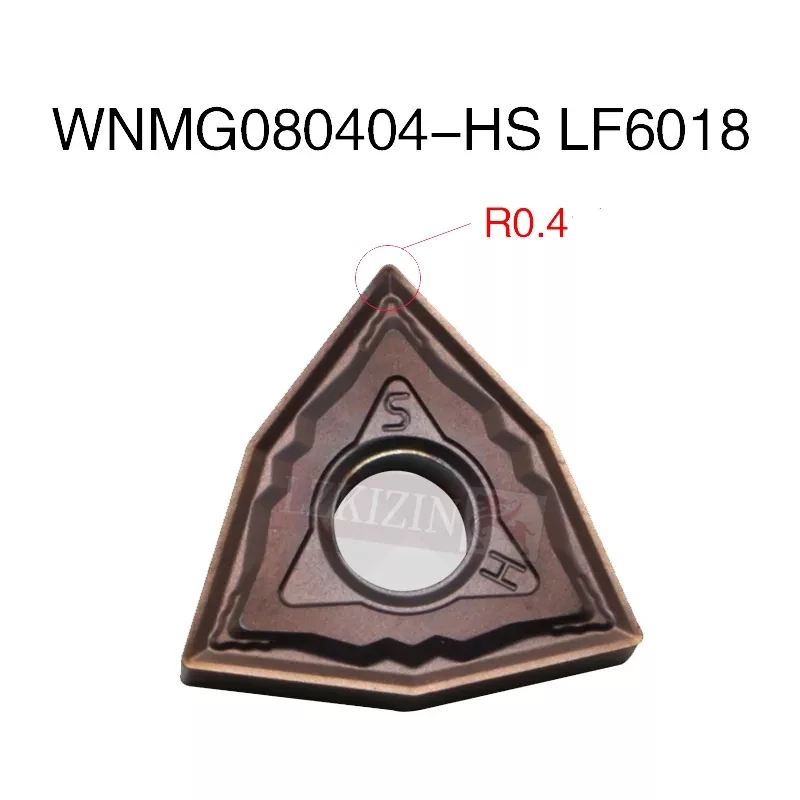 10pcs WNMG080404 WNMG080408 HA HS JMS MA MS MQ LF6018 DESKAR Carbide Insert Cutter CNC Lathe Turning Tool for Stainless Steel
