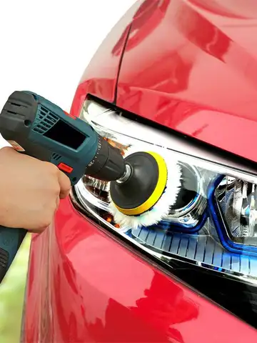 Universal Car Polish Pad 3/4inch For M10/M14 Soft Wool Machine Waxing Polisher Car Body Polishing Discs Cleaning Accessories