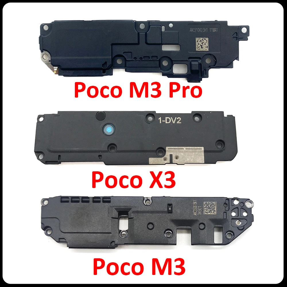 Loudspeaker For Xiaomi Poco X3 NFC F2 F3 F4 X4 X5 M3 M4 M5 Pro GT 4G 5G Loud Speaker Buzzer Ringer Flex Cable