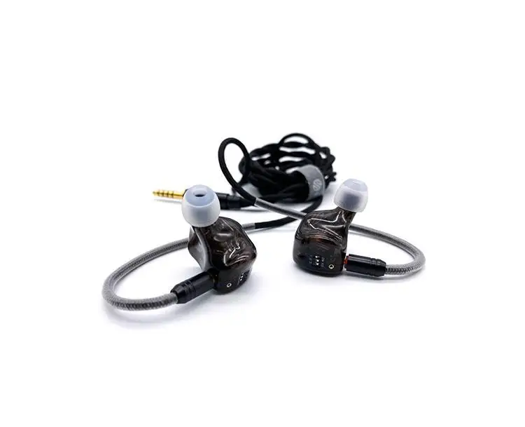 مجموعة سماعات BGVP E-In-Ear ، حافظة سيليكون بلونين ، قسم فردي ، سماعات أذن ديناميكية ، سماعة أذن حاصلة على براءة اختراع