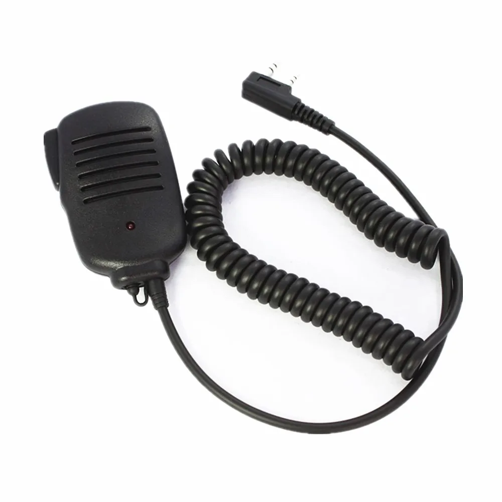 Microphone portable PTT, haut-parleur, 2 pièces, pour Baofeng UV-5R Kenwood TK3173 TK3200 TK3202 TK3100/3101 TK2202, Radio amateur C9001A