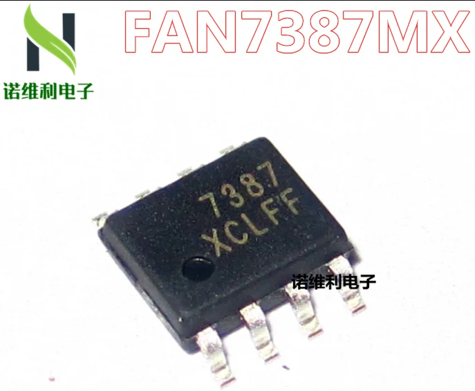 

MeiMxy Original 5-10PCS FAN7387 FAN7387MX 7387 SOP8 Ballast controller SMD IC