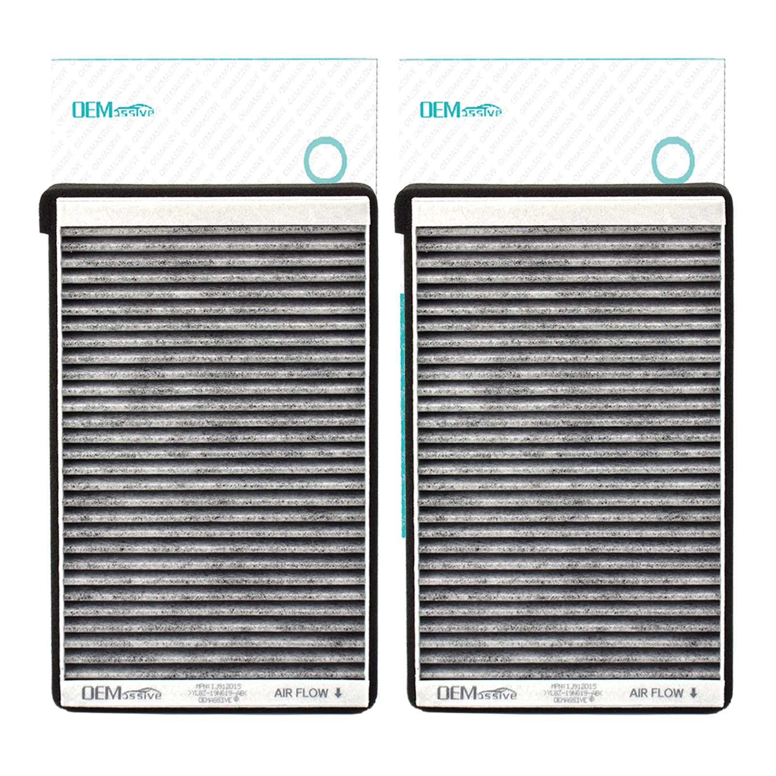 2 шт., автомобильный Пыльцевой воздушный фильтр для Ford Escape Maverick Mazda Tribute 2,0 3,0 2001 2002 2003 2004 2005 2006