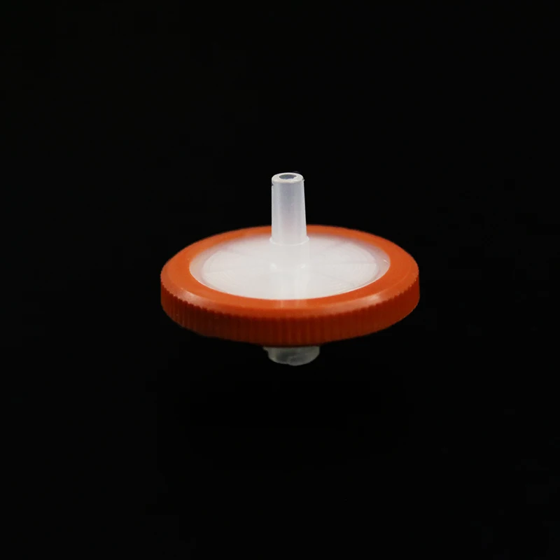 IKEME Hydrophobic PTFE Syringe Filter 13mm 25mm Pore size 0.22 0.45um Micron Microporous Phase Needle Filtration Needle Filter